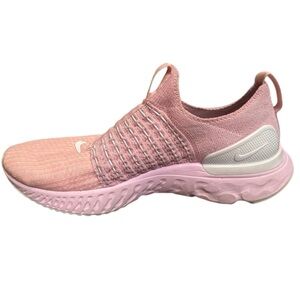 NIKE REACT PHANTOM RUN FK 2 Running Shoes Pink White Women’s DH0130 600 Size 9